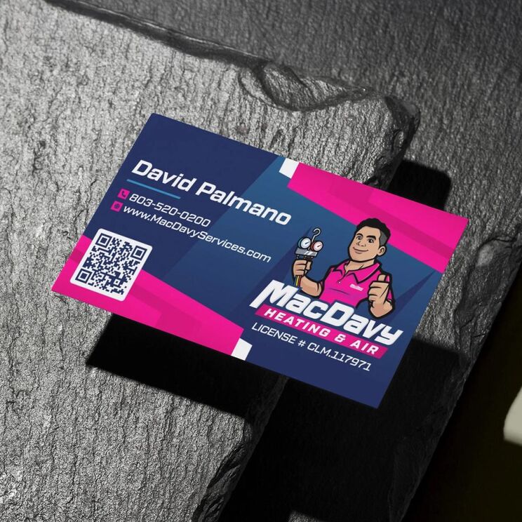 MacDavy Heating & Air Brand Identity
